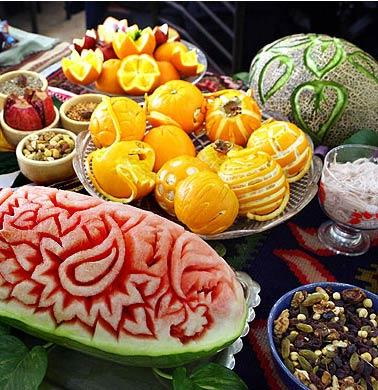تبريك كحالي، شهردار لاهيجان، به مناسبت شب يلدا